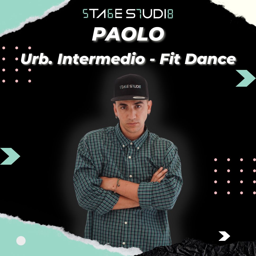 Paolo, profesor de urbano intermedio y fit dance.