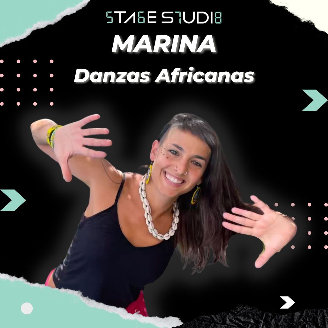 Marina A 22 Marina, profesora de danzas africanas.